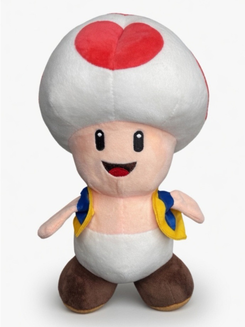 Nintendo Super Mario Bros toad toy plush